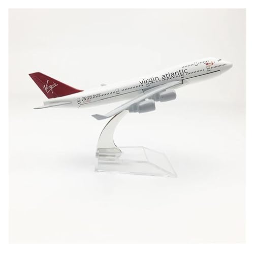 Modelo de avión 1:400 Boeing 747 miniatura de metal duradera 2