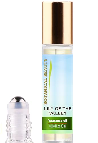 Botanical Beauty LILY OF THE VALLEY FRAGRANCE OIL ROLL-ON 0.338 FL OZ (10 ML) Rollerball Perfume Alcohol-Free Long Lasting