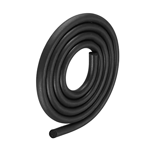 METALLIXITY Foam Rubber Weather Seal Strip (18mm Diameter x 1.5m Long) 1pcs, EPDM Rubber Round Seal Strip