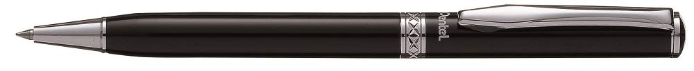 Pentel B811A-A Sterling Excel Retractable Ballpoint Pen, 0.8mm Tip, Black ink (Single Pen)