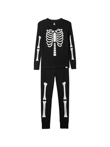 GAP Boys Long John Pajama Set Fs Skeleton Prnt 8