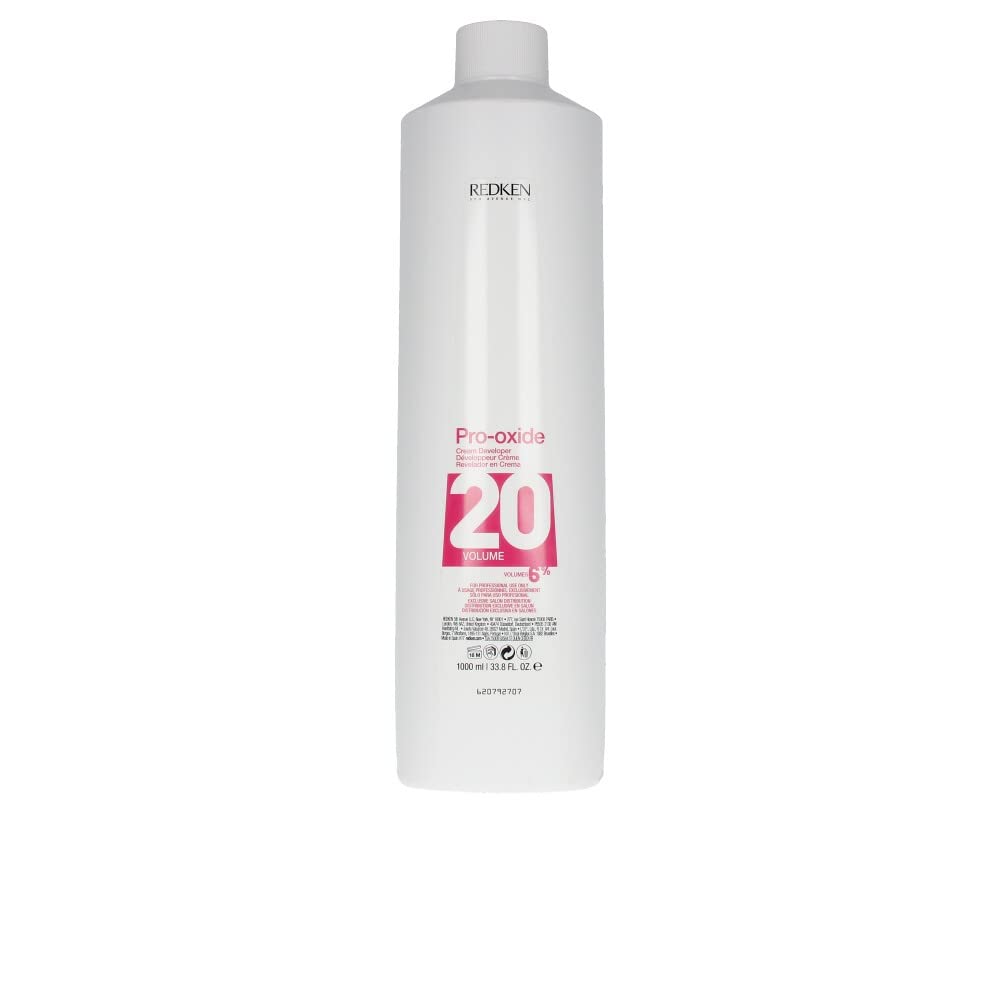 Redken Pro-Oxide 20 Volume 6 Percent Cream Developer, 1.101 kg