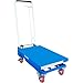 Global Industrial Mobile Scissor Lift Table with Folding Handle, 27 x 17 Platform, 330 Lb. Capacity