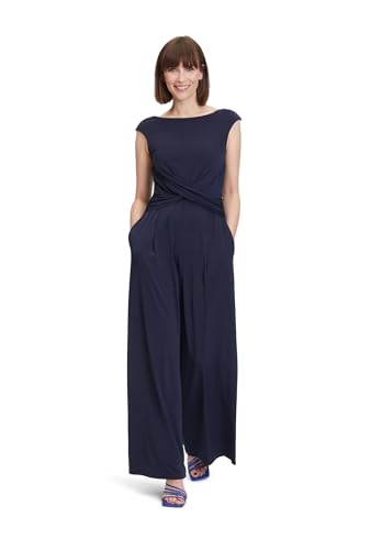 Vera Mont Jumpsuit für Damen, dunkelblau, 40