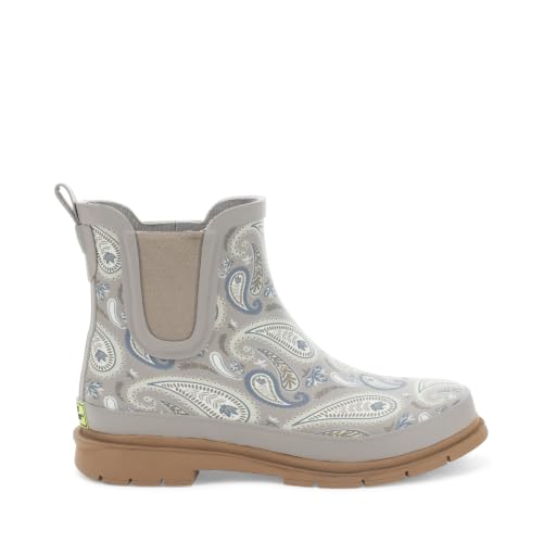 Image of Western Chief Women's Waterproof Pull-On Chelsea Rain Boot with Fun Prints | Ladies slip-on ankle boots with rubber sole, cushioned EVA insole, built for wet days and styled for any occasion