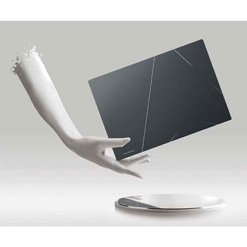 Image of ASUS Zenbook 14X OLED Laptop, 14.5 inch WQXGA Touchscreen, 13th Gen Intel Core i7-13700H, 16GB RAM, 1TB PCIe SSD, Webcam, Thunderbolts, HDMI, Wi-Fi 6, Windows 11 Pro, Gray