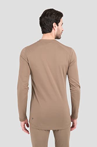 Terramar Men's Military Fleece Long Sleeve Crew3