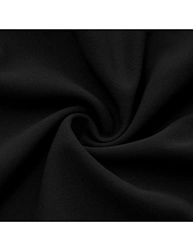 Image of HomRain Women's Church Dresses Modest Bell Sleeve Wedding Guest Cocktail Tea Party Vintage Evening Dress