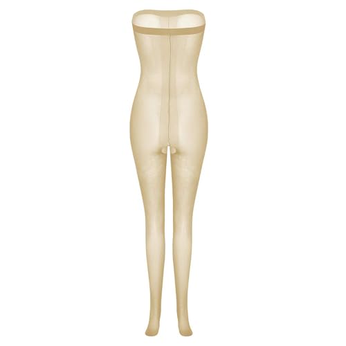 DRHOM Women's Control Top Tights Ultra-Soft Panty Hose Full Footed 30D Thickness Body Stocking Pantyhose Lingerie3