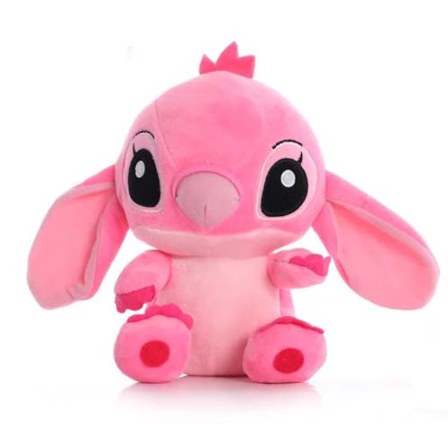 S_titch Juguetes de Peluche Rosa 18CM S-titch Muñeca de Peluche Lilo y S-titch Juguetes Suaves Día de la Novia de los Niños