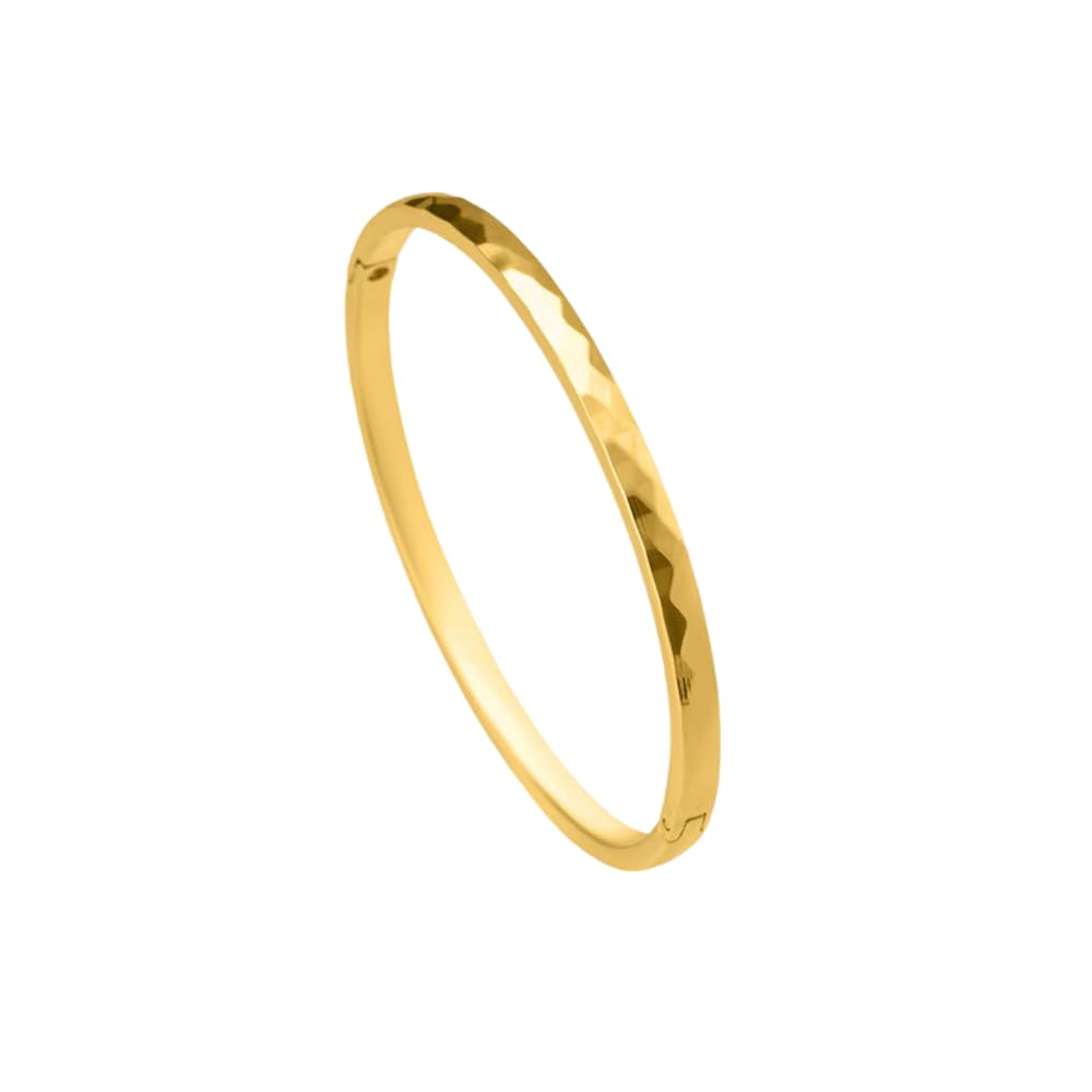 18k Gold Plated Gilded Haze Bangle Bracelet for Women - Gift for Girls & Women | Waterproof & Anti-Tarnish Bracelet