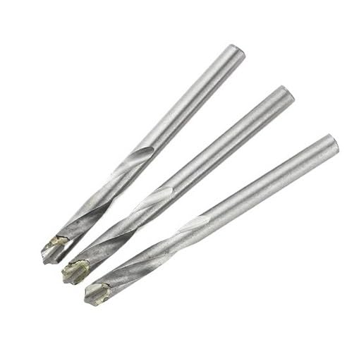 Brocas de carburo tungsteno 3-20 mm con vástago recto, 10/13/18 unidades, for hierro, aleación aluminio y cerámica(10pcs 13mm)