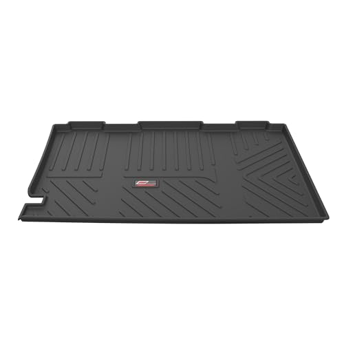 Image of GFX Trunk Boot Dicky Mat Rear Mats (After-Market) Compatible with Mahindra Bolero (2011-2015, 2016-2019, 2020 Onwards, 2023 Onwards), Black