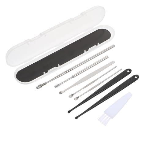 NOLITOY Essential Ear Cleaning Supplies 3 Sets of Earwax Removers Portable Comfortable