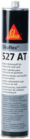 SIKA - Fahrzeug-Dichtstoff - Sikaflex 527 AT - Hellgrau - 300ml | Für die Fahrzeugkarosserie Innen- und Außenbereich - Lösemittelfrei - Elastische Abdichtung - Vielseitig einsetzba