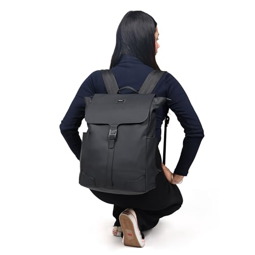 Image of NOIR Executive Backpack, Black, Modern Design with Everyday Functionality