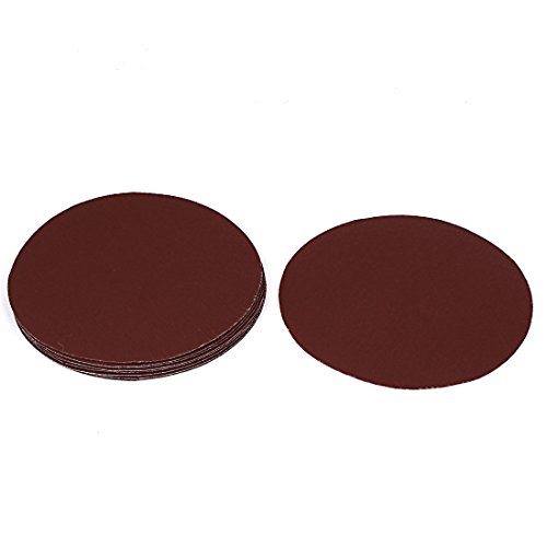Aexit 6-inch Dia Abrasive Wheels & Discs Abrasive Sanding Flocking Sandpaper Sheet Disc 1500 Grit Flap Wheels 10 Pcs