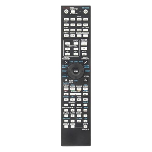 Télécommande AXD7591 Pioneer de remplacement pour récepteur SC-LX75 VSX-LX5