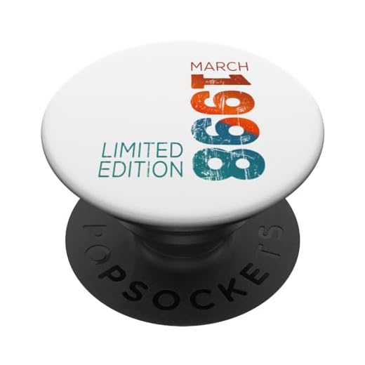 Marzo 1998 Año 1998 Retro 1998 Vintage Edición 1998 PopSockets PopGrip Intercambiable