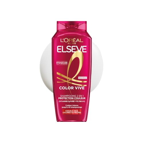 L'Oréal Paris - Shampooing Soin Protection Couleur - Protection Couleur Jusqu'à 10 Semaines - Pour Tous Types de Cheveux Colorés ou Méchés - Enrichi en...