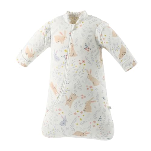 MIKAFEN Saco de Dormir para bebés, 3,5 TOG, Saco de Dormir para bebés Infantil de algodón orgánico, Diferentes tamaños Desde el Nacimiento hasta los 4 años