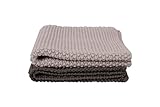 Creative Co-Op Square Cotton Knit Dish Cloths (Set of 2 Pieces)