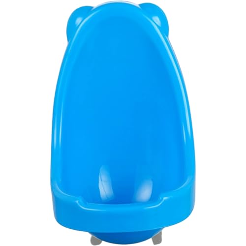 Orinal para niños mayores de 1 año, orinal de plástico seguro para bebés de 11, 8x6, 9 pulgadas con superficie lisa y gancho, inodoro de entrenamiento lindo y portátil para niños pequeños