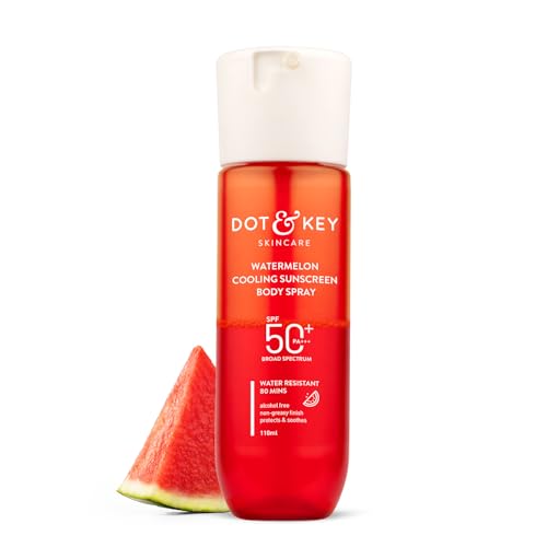 DOT & KEY Watermelon Cooling Sunscreen Body Spray Spf 50 Pa+++ Fo...