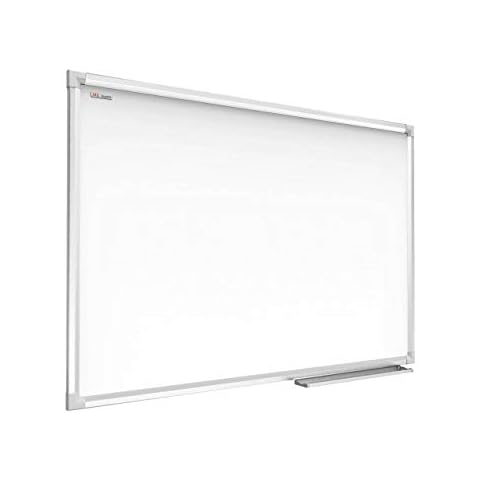 ALLboards Whiteboard with Aluminium Frame 60x40cm(600x400mm), Magnetic Board Dry Wipe Dry Erase Cover