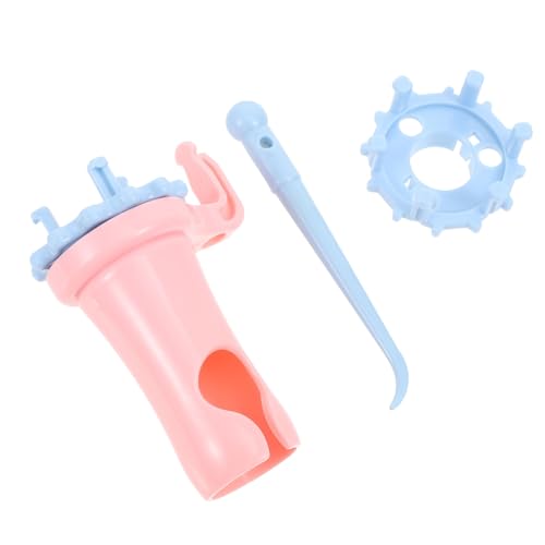 Gadpiparty 1Set Creative Double Head Knitting Device Knitting Tool for DIY Crafts Easy to Use Rope Knitting Machine for Fun Hand Made Projects Great Present for Beginners and Craft