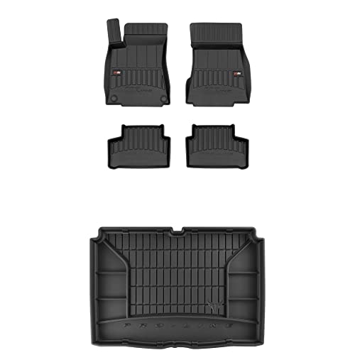 Tapis de sol en caoutchouc et coffre Frogum ProLine pour Mercedes GLA H247 depuis 2019
