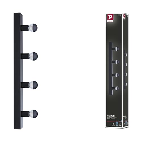 Paulmann 80099 Spiegelleuchte IP44 E14 230V max. 4x40W dimmbar Schwarz