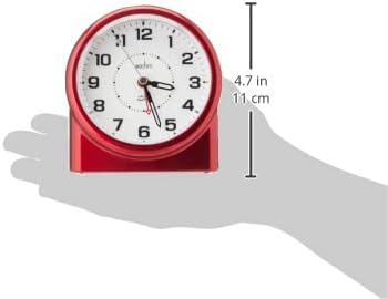 Acctim Alarm Clock with dimensions overlay