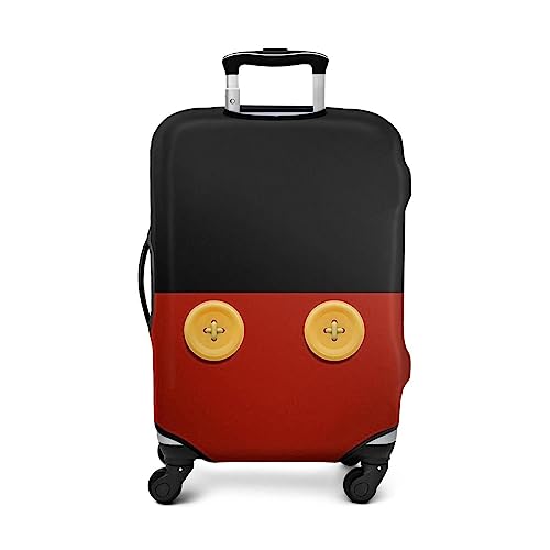 Luggage Cover Approved Travel Suitcase Protector Cute Pants Elastic Washable Baggage Covers for 18-20 inch Luggage(S)
