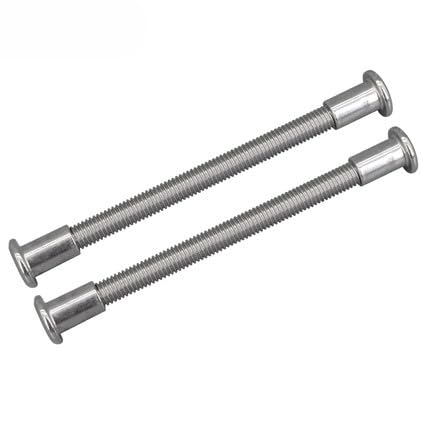 Generic Yantinos 2pcs M8 Stainless Steel Allen Pair Lock Screws hex Socket Docking Screw Bolts Child-Mother Connection Rivet Bolt 50mm-500mm Long - (Length: M8x500mm-M8x16mm)