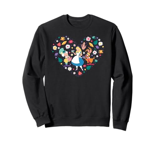 Sweatshirt Alice in Wonderland Disney idéal pour un Tea Party romantique au coin du feu