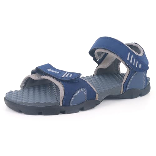Image of SPARX Women's SS0103L Navy Blue Grey Sandal 4 (SS0103LNBGY0004)