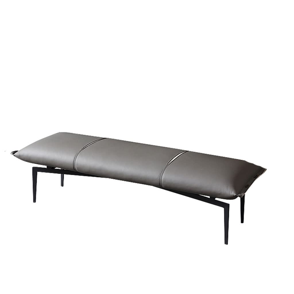 eexbz Foot Stool for Bed Bed End Stool Upholstered Long Leather Stool Bedroom Home Door Entry Home Changing Shoe Stool Bed Step Stools for High Beds