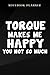 Produktbild Notebook Planner Torque Makes Me Happy Funny Trucker meme: 6x9 in ,Event,Small Business,Tax,Menu,To Do List,Planning,College,Journal