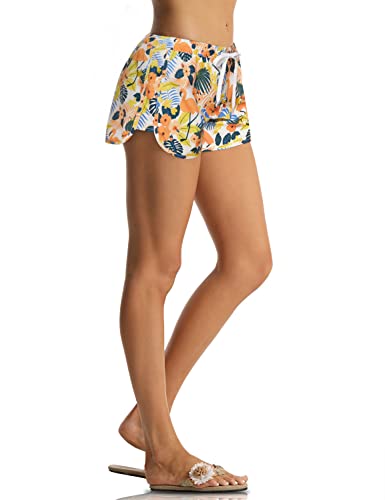 Image of Rocorose Women's Two Piece Swimsuit Ruffle Vintage Swimwear with High Waist Bikini Bottom