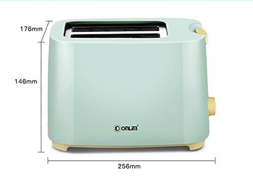MRSGG Mini-Frühstücksmaschine, vollautomatischer Haushaltstoaster, Fast-Bake-Toaster, Metallmaterial, kann zum Toasten… – Bild 3