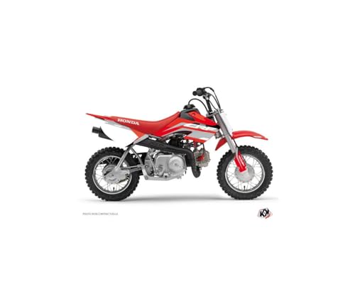 Kit déco Honda 50 CRF gris Kutvek League autocollant moto