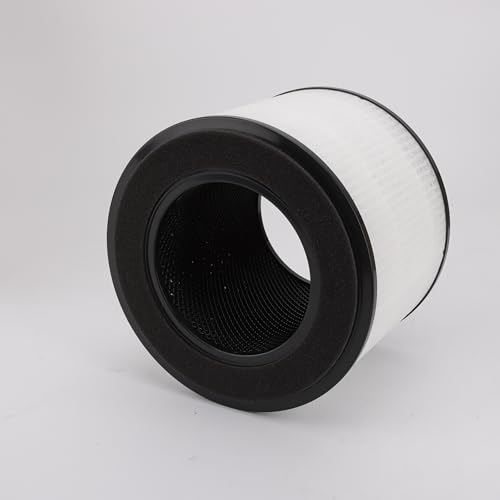 Image of H02 Replacement Filters Compatible with TechCare TC-6020B & HIMOX H02 | 4-Stage Activated Carbon Filtration, 3-Pack