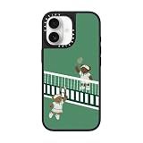 CASETiFY ミラー iPhone 17 ケース [鏡面(スマホカバー) / MagSafe対応/指紋防止] - Bear Match - シルバー (ブラックバンパー)