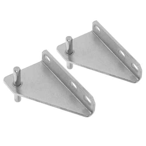 Homoyoyo 2 piezas Bisagras de Acero Inoxidable para Puerta de Frigorífico de Unidades Recambio Resistente Compatible con Congeladores y Frigoríficos Fácil Instalación y Alta Durabilidad