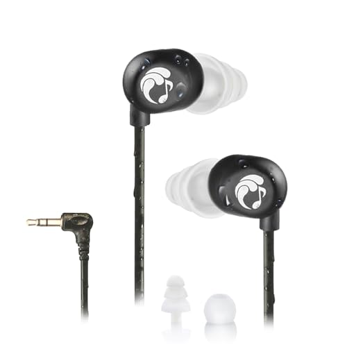 Swimbuds Flip Waterproof Short-Cord Headphones (Upgraded Cord)