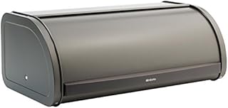 Brabantia Chlebak, Czarny Matowy, 24.99 x 46.48 x 18.69 cm