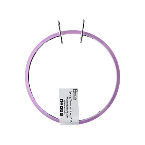 Essentials By Leisure Arts Arts Spring Tension Hoop 7.25" Cover