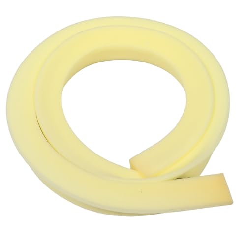 NUOBESTY Relleno de Huecos Pared Cama en Forma de L, Cojín de Esponja de Color Amarillo para Evitar Deslizamiento de Colchones Hogar
