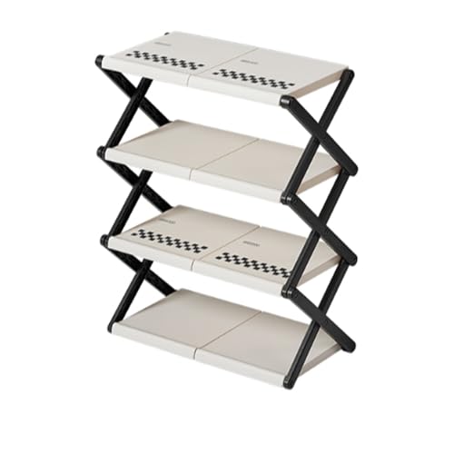 Étagère à chaussures pliable pour couloir étroit et petits espaces de maison